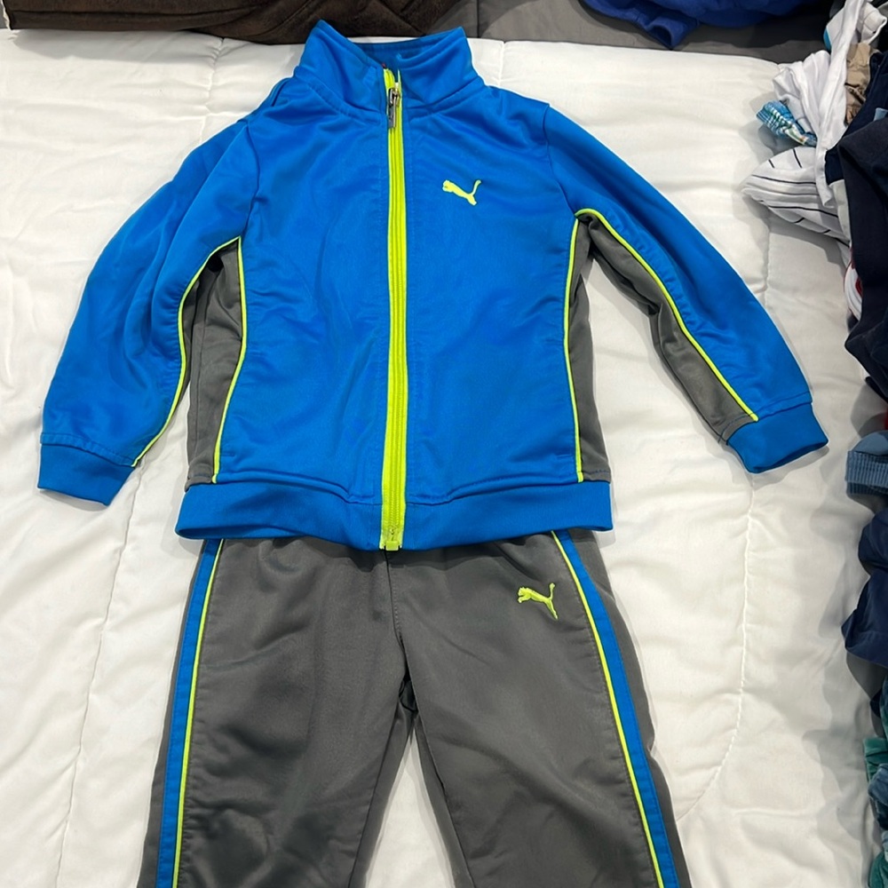 Toddler puma sweatsuit 24 months